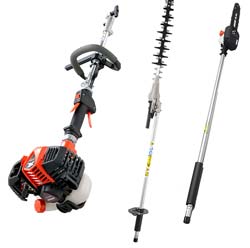 Echo multi tool hedge trimmer and pole saw