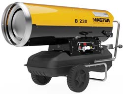Master B230 space heater